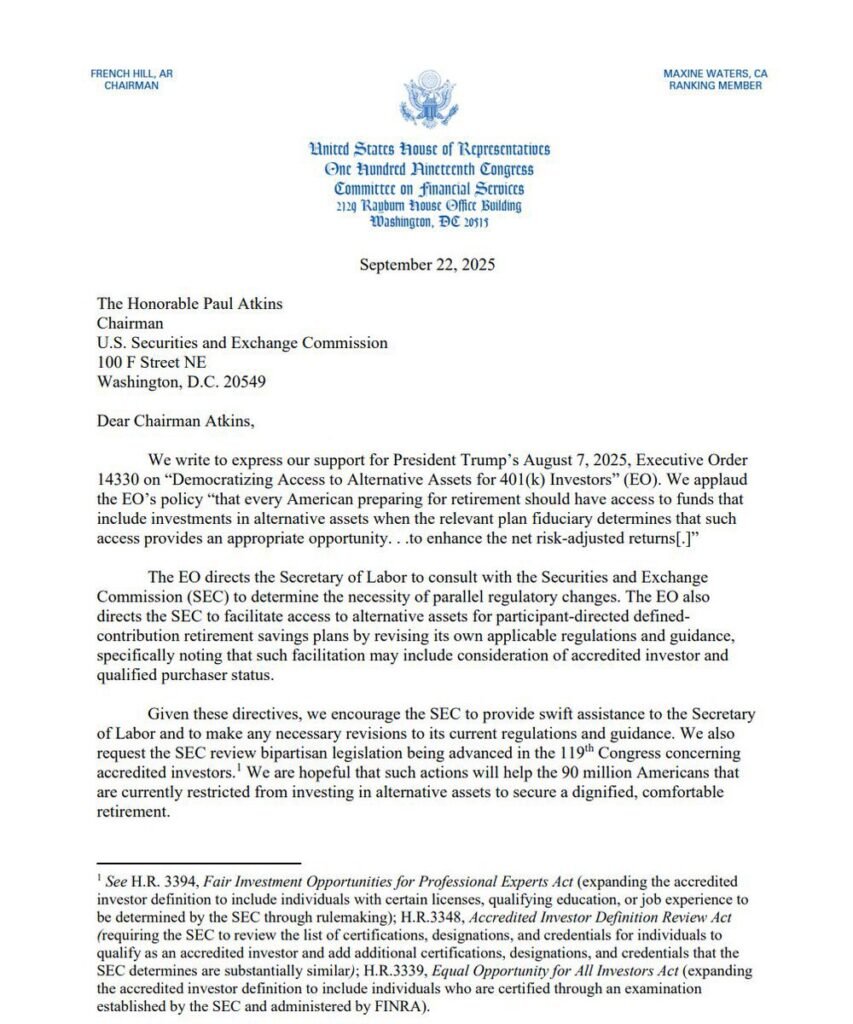 Crypto in 401(k) Investments